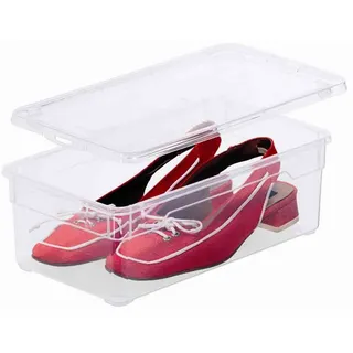 Rotho Aufbewahrungsbox Clear Box 33 x 19 x 11 cm 1-tlg. Transparent