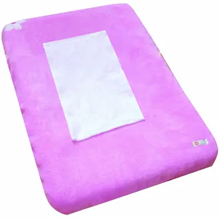 PMP Wickelauflage + 2 abnehmbare Schwämme, Lily, Rosa