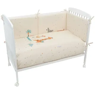 Bimbidreams Kenia Steppdecke Rev.+stoßstange 60x120 Cm - Lino - One Size