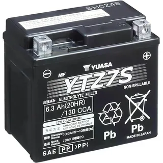 YUASA Batterie YUASA Vorinstalliert Aktiviert YTZ7S Honda 125 Cre F 4T