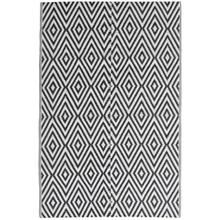 vidaXL Outdoor-Teppich ARAKIL Schwarz 140x200 cm PP - Schwarz