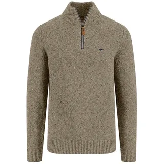 Fynch Hatton 1510346 Halbzippullover - Winter White - 2XL
