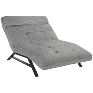 Pure Home Lifestyle Relaxliege , Grau , Textil , 120x54-113x158-198 cm , Goldenes M, Dgm , Lederauswahl, Stoffauswahl, motorische Relaxfunktion , Wohnzimmer, Sofas & Couches, Relaxliegen