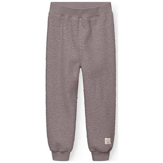Mini a ture Matvalur Teddyfleece pants. GRS zinc purple (4760) 8y