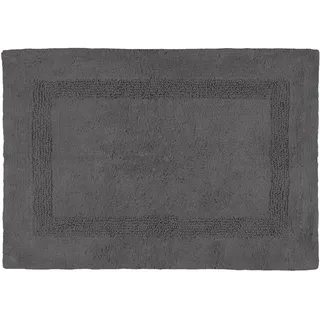 Stof Lovely Casa – Teppich für den Innenbereich, Größe 50 x 80 cm, 100% Baumwolle, Farbe: Anthrazit, Modell Softness, ideal für alle Räume des Hauses, waschbar, weich und bequem