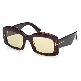 Sonnenbrille Tom Ford FT1218 52E - Kastanienbraun