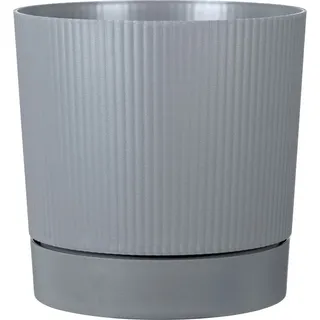 Scheurich Pflanztopf Lino+ PE Ø 46,7 cm x 46 cm Pure Grey