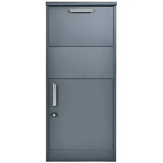 Westmann Paketbox Anthrazit inkl. Zeitungsfach