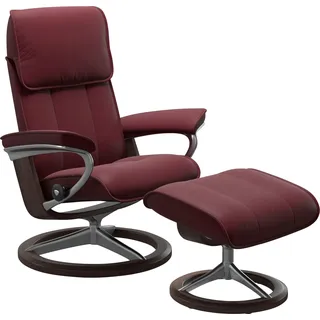Stressless® Relaxsessel »Admiral« mit Signature Base, Größe M & L, Gestell Wenge, rot