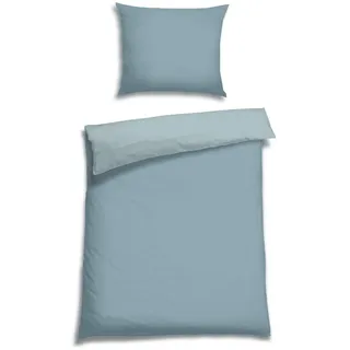 Florella Bettwäsche , Türkis , Textil , Uni , 140x200 cm , Oeko-Tex® Standard 100 , pflegeleicht, atmungsaktiv, hautfreundlich, schadstoffgeprüft, edel glänzend , Heimtextilien, Bettwäsche & Leintücher, Bettwäsche, Satin-Bettwäsche