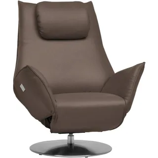 Koinor Relaxsessel , Braun , Leder , Echtleder , Nappaleder , 92x79x90 cm , Goldenes M, Made in Germany, DIN EN ISO 9001, Dgm , Fußauswahl, Lederauswahl, Stoffauswahl, Netzbetrieb , Wohnzimmer, Sessel, Ledersessel