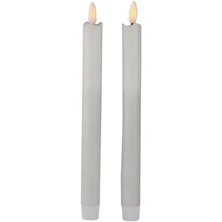 AM Design Stabkerze Höhe 24,5 cm weiß