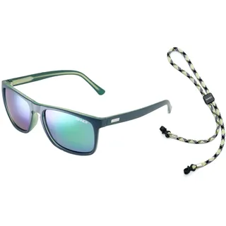 SINNER Erwachsene Sonnenbrille Oak Polycarbonat SINTEC Polarisiert, Matt Blau, SISU-719-50-P28