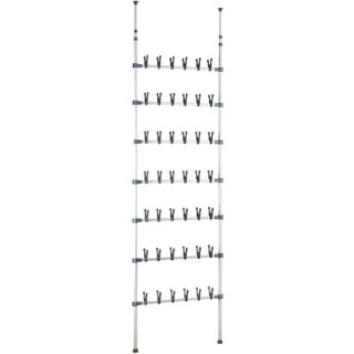 Wenko Teleskop-Schuhregal Atlas weiß 68,5 x 8,5 x 100,0 - 300,0 cm