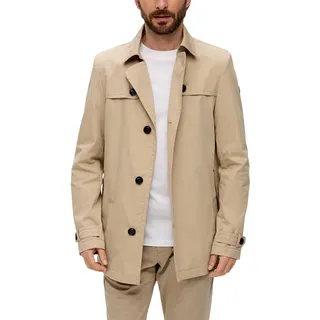 s.Oliver BLACK LABEL Herren 2148938 Trenchcoat, beige 8195, 46