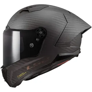 LS2 FF805 Thunder Carbon GP Aero Schwarz Matt XXL