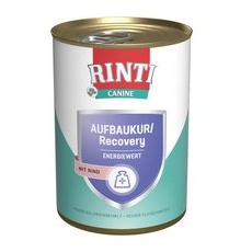 12x400g Vită Recovery RINTI Canine Hrană umedă câini