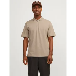 JACK & JONES Mac Zip Kurzarm-poloshirt - S