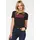 T-Shirt Rot/Schwarz L