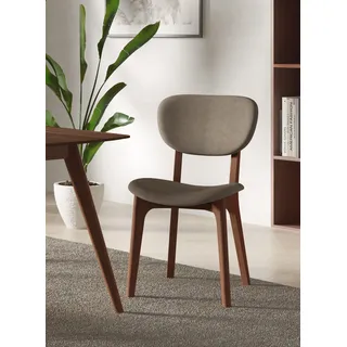 Home Affaire Stuhl COZY Polyester grau 2er Set