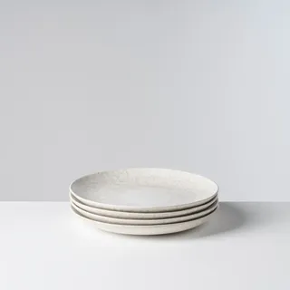 gipfelstück Alpenwiese Speiseteller 27 cm creme 4er Set