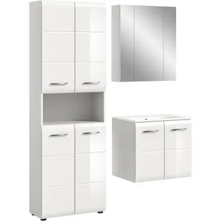 xonox.home Ice 3-tlg. Weiß Hochglanz