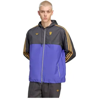 Adidas Manchester United Terrace Icons Parka - Utility Black - XL