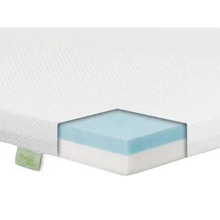 tb furniture Dreamstar Matratzentopper H2/H3 80 x 200 cm weiß