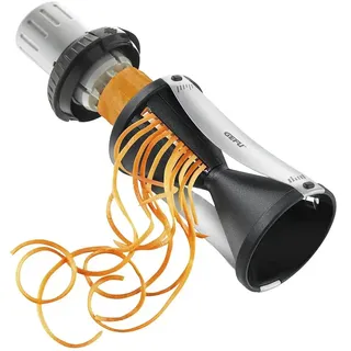 GEFU Spirelli 2.0 Spiralschneider 2-tlg. Schwarz/Silber