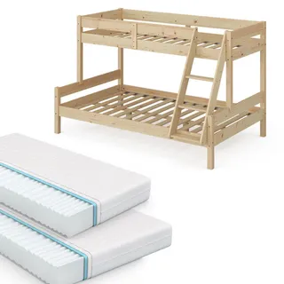 VitaliSpa Etagenbett Everest 120 x 200 cm Kiefer