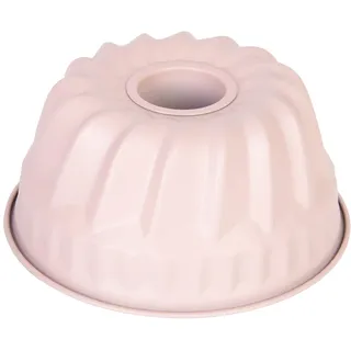 wenco premium Mini-Gugelhupfform, Ø 18 cm, Für kleine Kuchen, Antihaftbeschichtung, Kohlenstoffstahl, Rosa