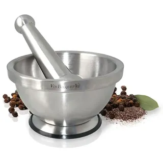 Vin Bouquet Fih020 Rostfrei Mörtel - Silver - One Size