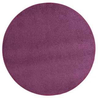 Snapstyle Luna Hochflorteppich Ø 100 cm Lila