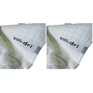 Samuel Lamont Poli Dri White Geschirrtuch, Baumwolle, weiß, Einheitsgröße (Packung mit 2)