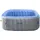 N97 198 x 198 x 80 cm Grau/Blau