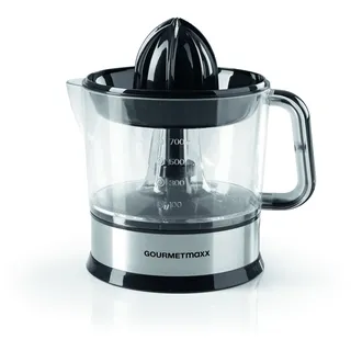 GOURMETmaxx Elektrische Zitruspresse transparent/silber