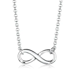 Elli Halskette Infinity Symbol Unendlichkeit 925 Silber
