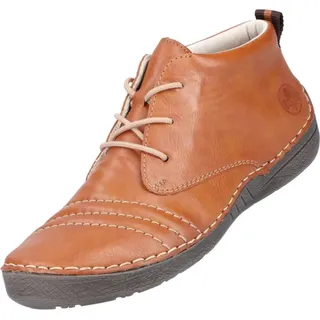 Rieker Herrenschuhe Stiefeletten Schnürstiefel Braun Freizeit, Schuhgröße:36 EU - Braun