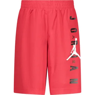 Kinder Sport-Shorts Rot mit Elastischem Bund und Print-Design