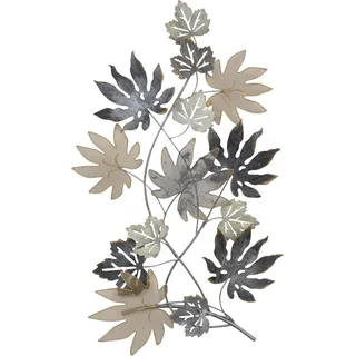 Hofmann Living And More Wanddekoobjekt »Wanddekoration« Zweig mit Blättern, grün