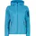 Damen Giacca In Knit-tech Da Donna Con Cappuccio Fisso Jacke Niagara-B Blue XXL EU