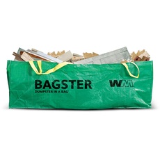 Bagster 3CUYD Dumpster in a Belastbar bis zu 1,5 kg, Grün, Pack of 1