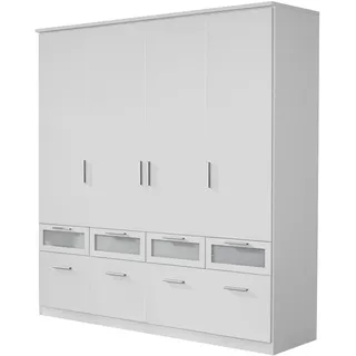 Sconto Kleiderschrank Bochum ¦ weiß ¦ Maße cm, B: 181 H: 199 T: 56.0