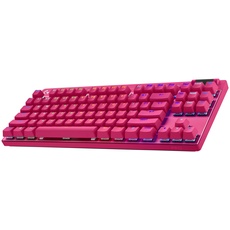 Logitech G PRO X TKL LIGHTSPEED kabellose Gaming-Tastatur - MAGENTA - UK - TACTILE