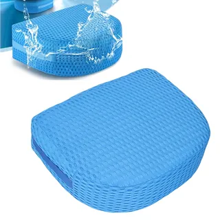 Hot Tub Booster Sitz für Erwachsene, Mesh Hot Tub Kissen mit Rutschfester, Schnell Trocknend und Gewichtet Whirl Pool Zubehör Spa Kissen für den Innen- oder Außenbereich