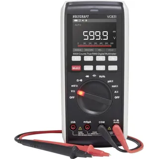 VOLTCRAFT VC831 SE Hand-Multimeter digital CAT III 1000 V, CAT IV 600 V Anzeige (Counts): 6000