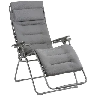 Lafuma Futura XL Relaxliege 200 x 70 x 50 cm Silver