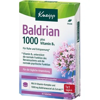 Kneipp Baldrian 1000 mg plus Vitamin B1