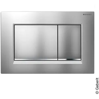 Geberit Sigma30 Betätigungsplatte mattchrom/hochglanz-verchromt