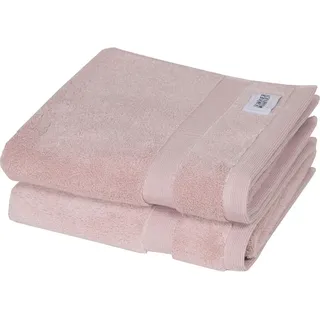 Schöner Wohnen Cuddly Handtuch 50 x 100 cm rosa 2 St.